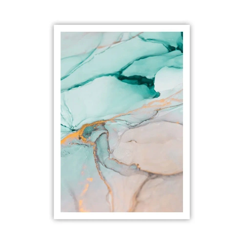 Affiche - Poster - Danse des formes et des couleurs - 70x100 cm