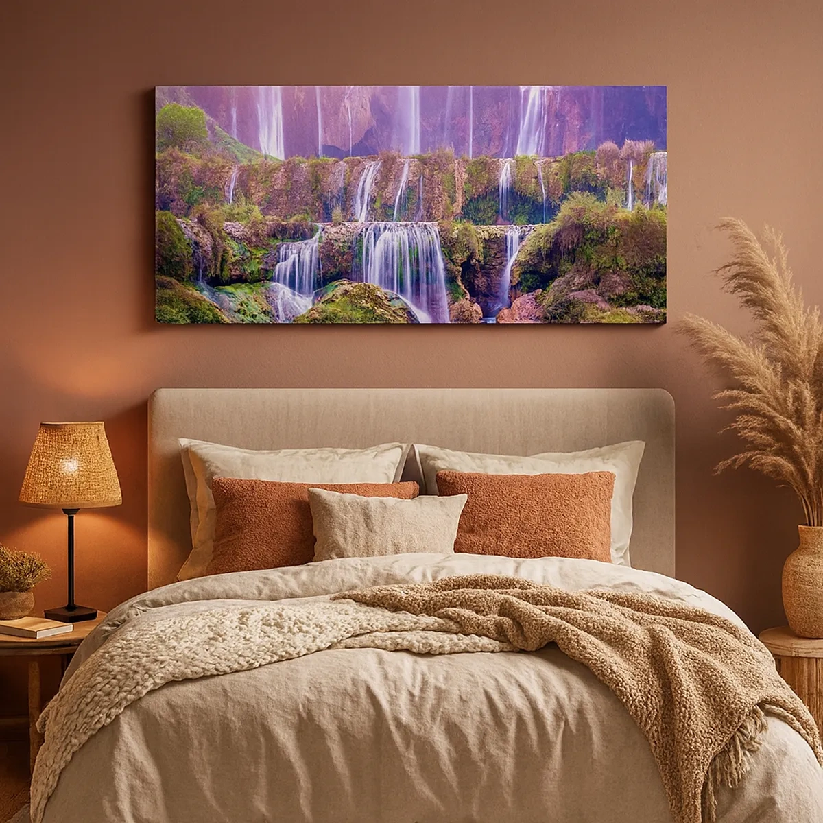 Impression sur toile - Image sur toile - Escalier vers le ciel - 30x30 cm