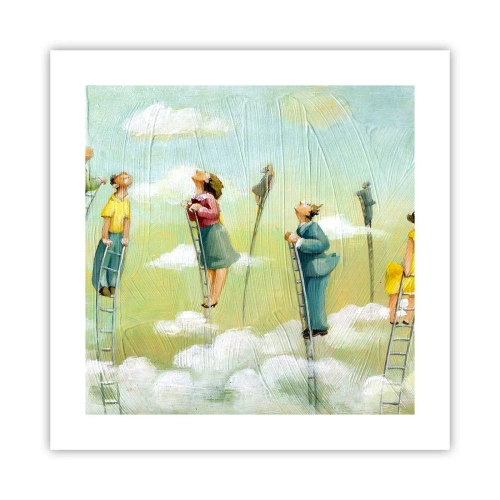 Affiche - Poster - Derrière ton rêve - 40x40 cm