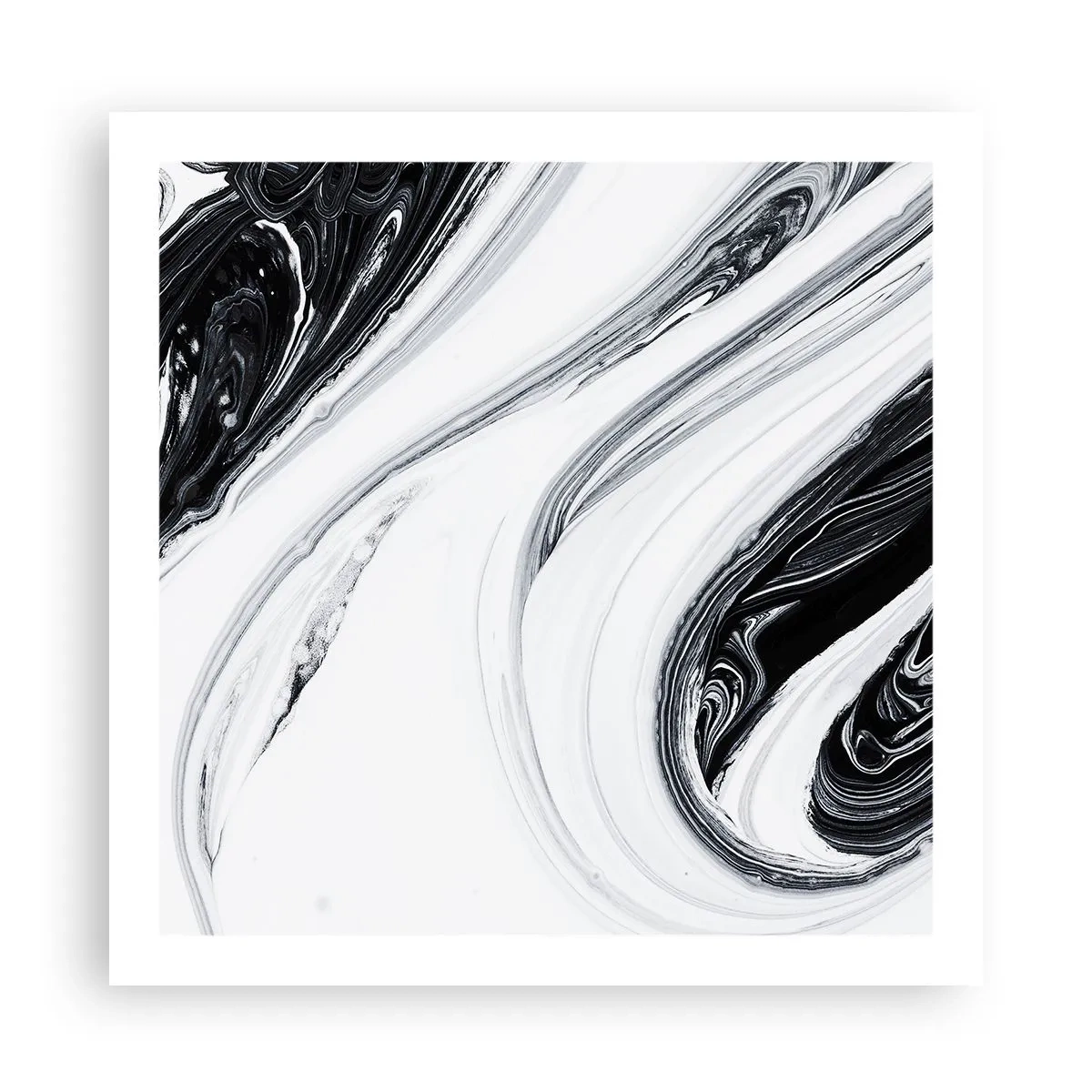 Affiche - Poster - Une combinaison d'opposés - 60x60 cm