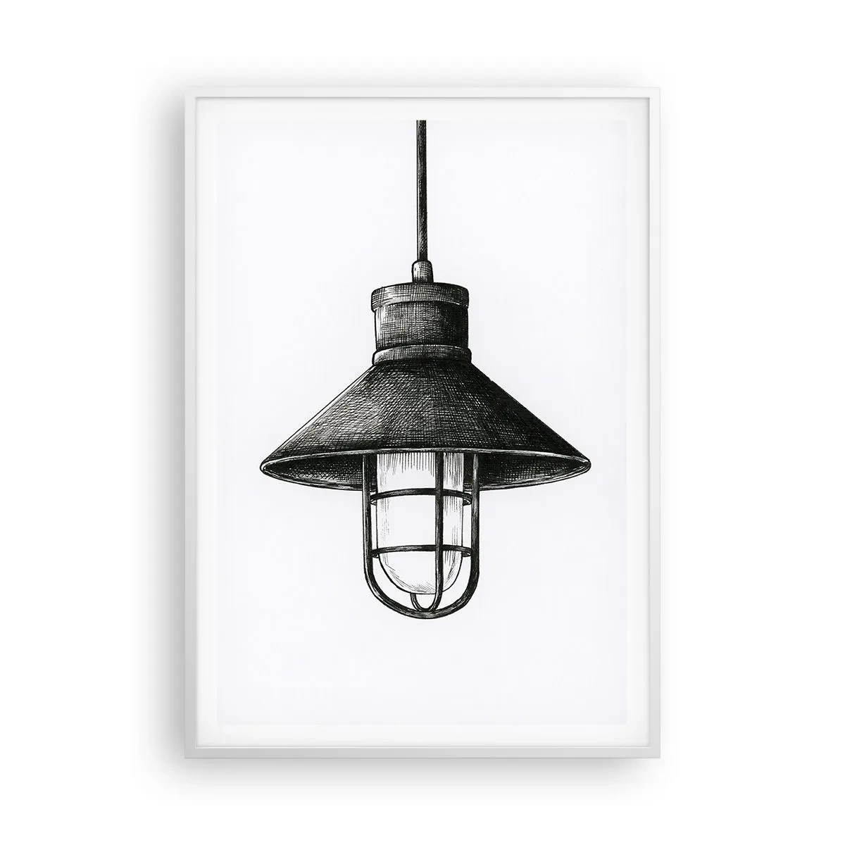 Affiche dans un cadre blanc - Poster - Comme il y a des années… - 70x100 cm