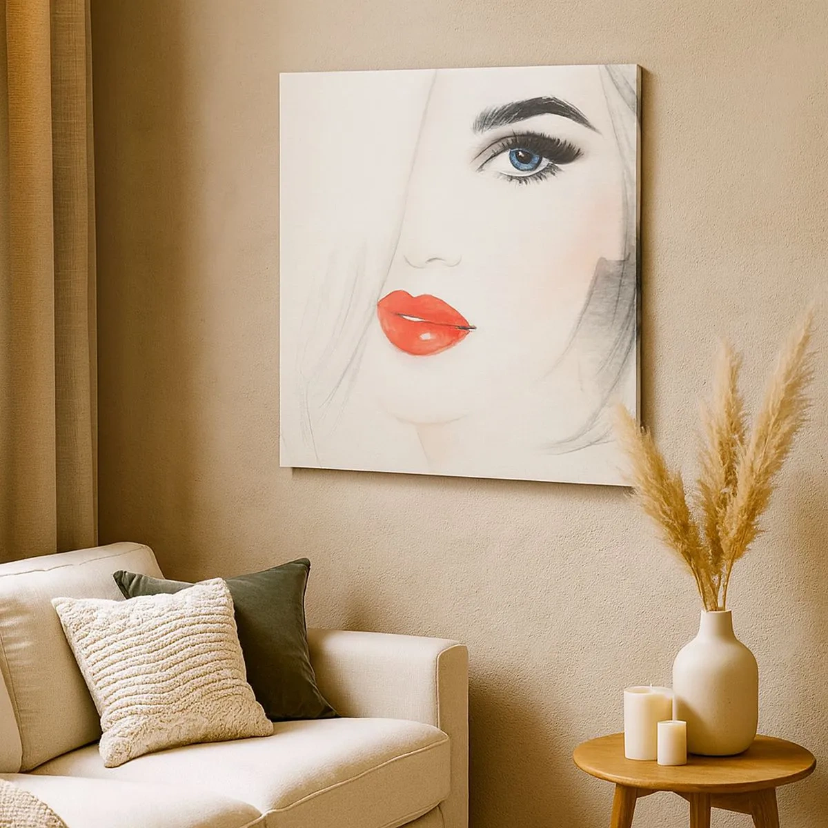 Impression sur toile - Image sur toile - Il hypnotise et enivre - 30x30 cm