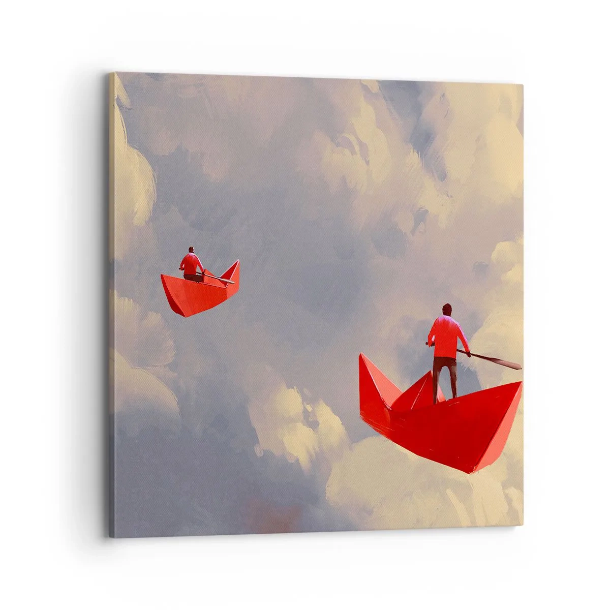 Impression sur toile - Image sur toile - Expédition des Rêveurs - 70x70 cm