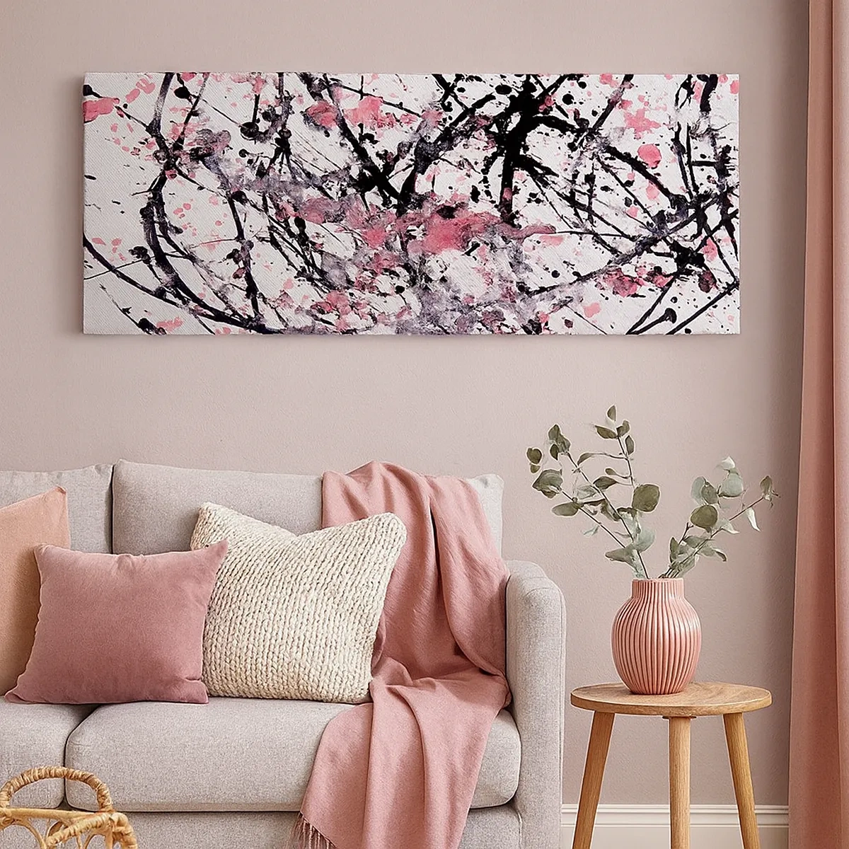 Impression sur toile - Image sur toile - La nature éphémère de la vie - 30x30 cm