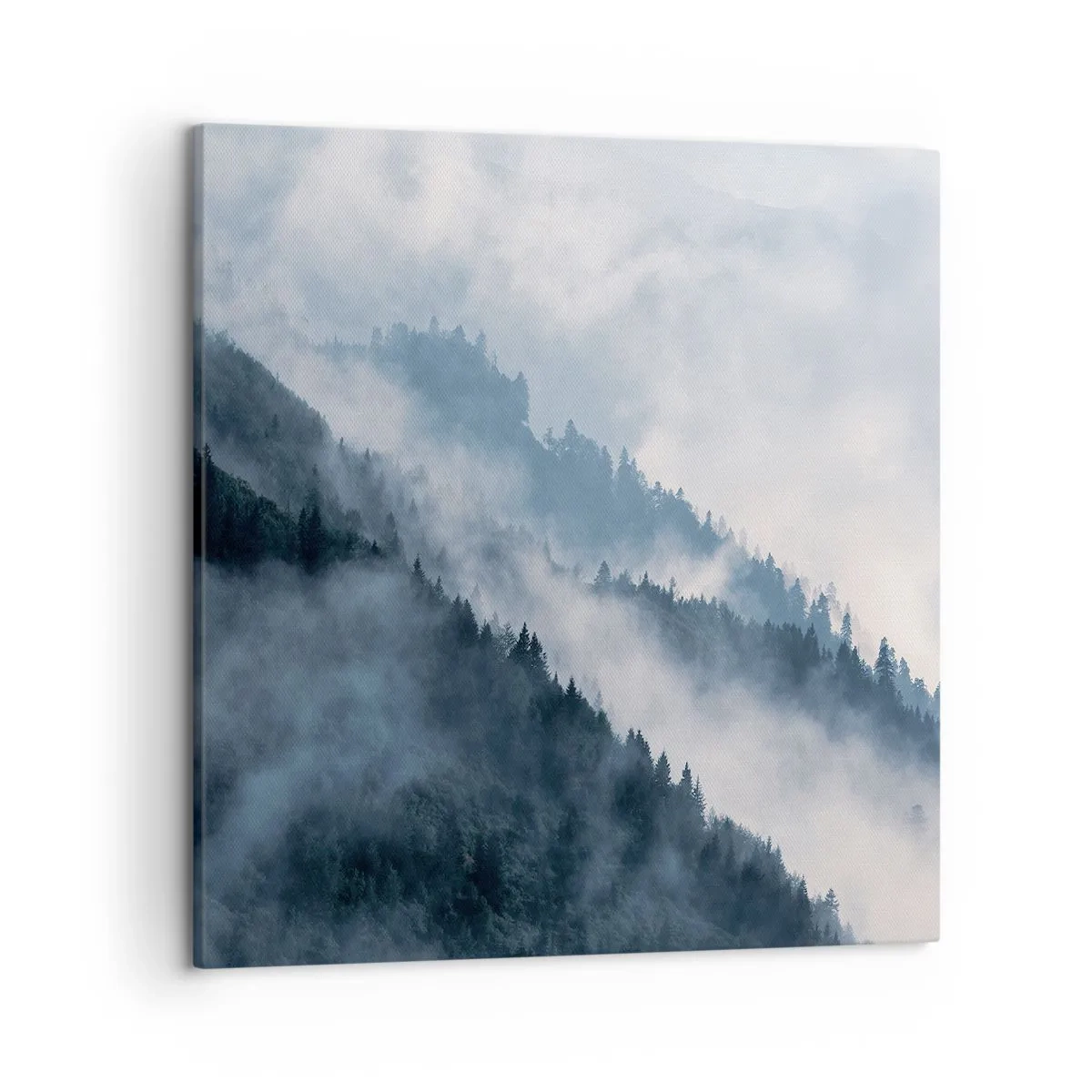 Impression sur toile - Image sur toile - Mysticisme des montagnes - 50x50 cm