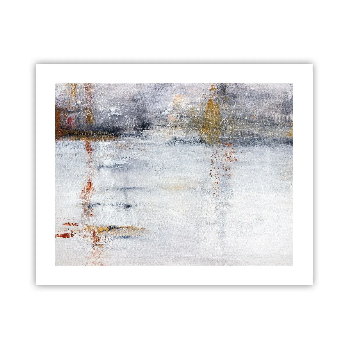 Affiche - Poster - Derrière l'air un rideau - 50x40 cm