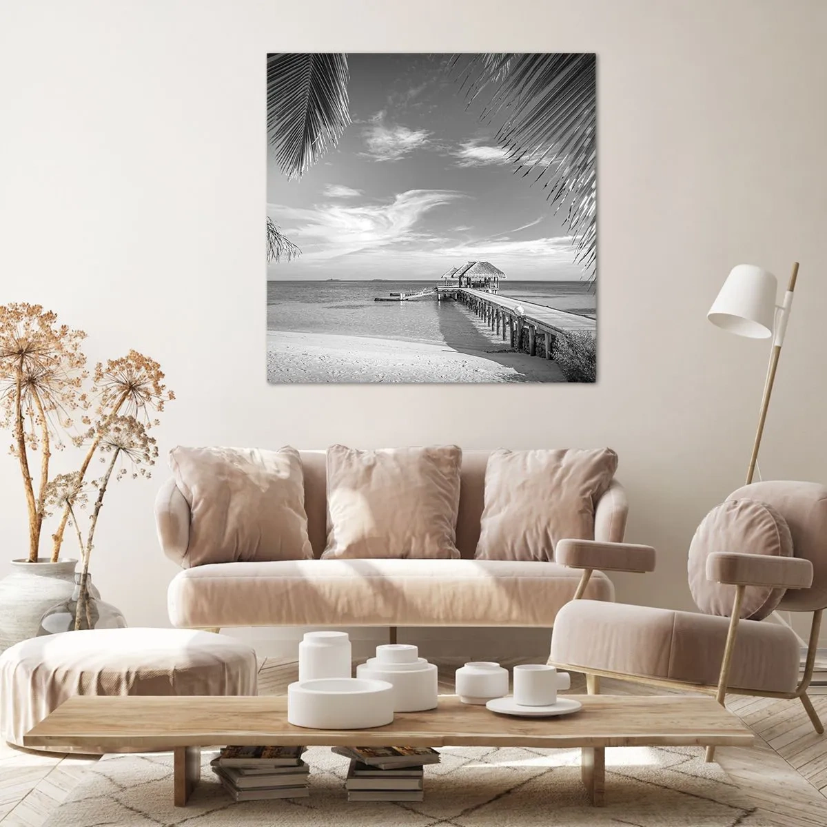 Impression sur toile - Image sur toile - Souvenirs ou rêve? - 50x50 cm