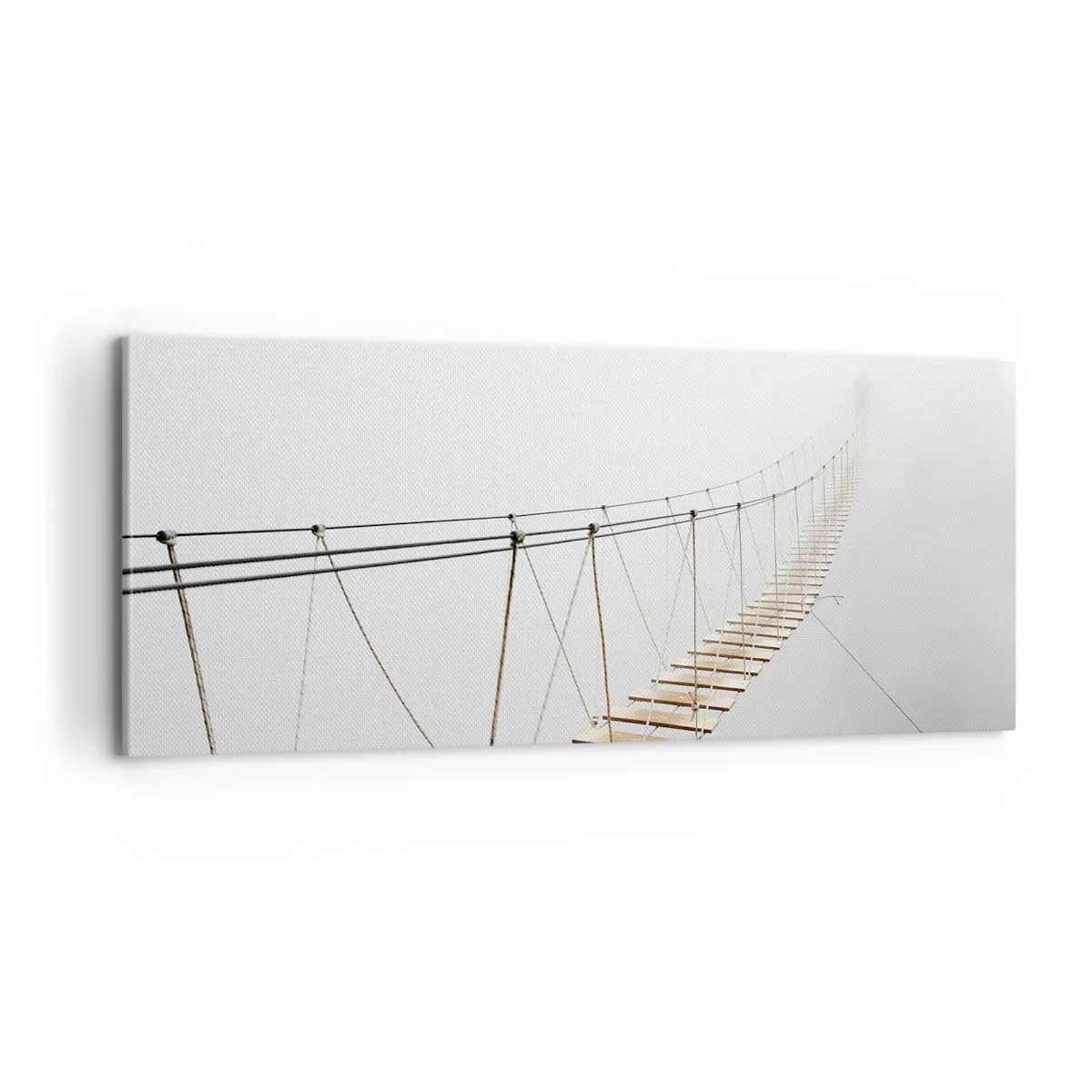 Impression sur toile - Image sur toile - Où cela va-t-il te mener? - 100x40 cm