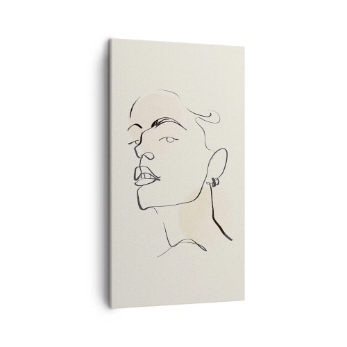 Impression sur toile - Image sur toile - Regard fier - 45x80 cm