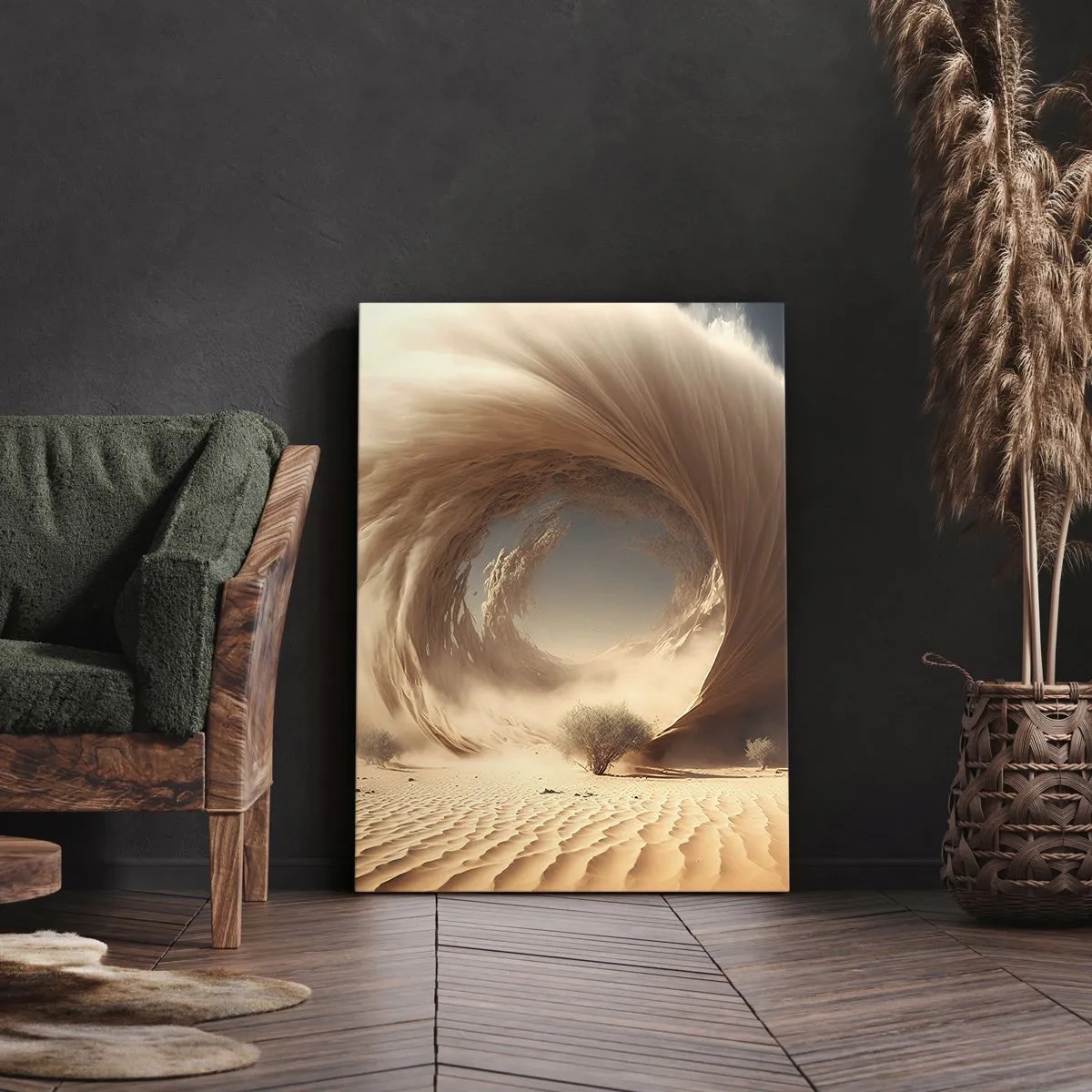 Impression sur toile - Image sur toile - Portail ouvert - 55x100 cm