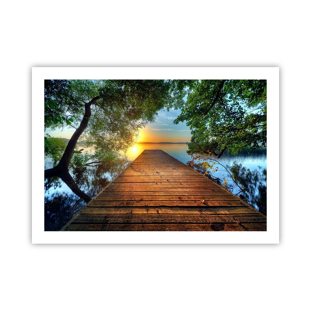 Affiche - Poster - Prenez votre temps, asseyez-vous - 70x50 cm