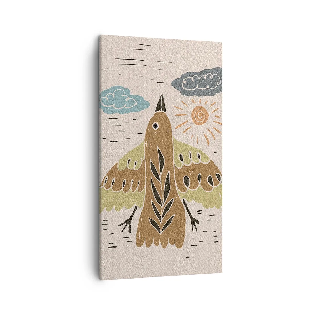 Impression sur toile - Image sur toile - Bon vol - 45x80 cm