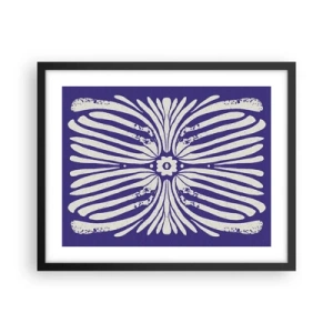 Affiche dans un cadre noir - Poster - Inspirations ethniques - 50x40 cm