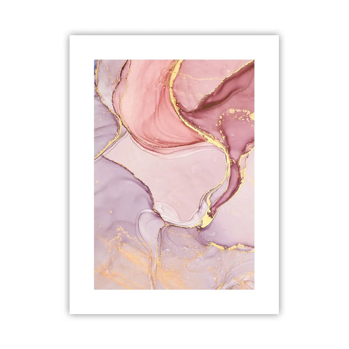 Affiche - Poster - Caresse de couleurs - 30x40 cm