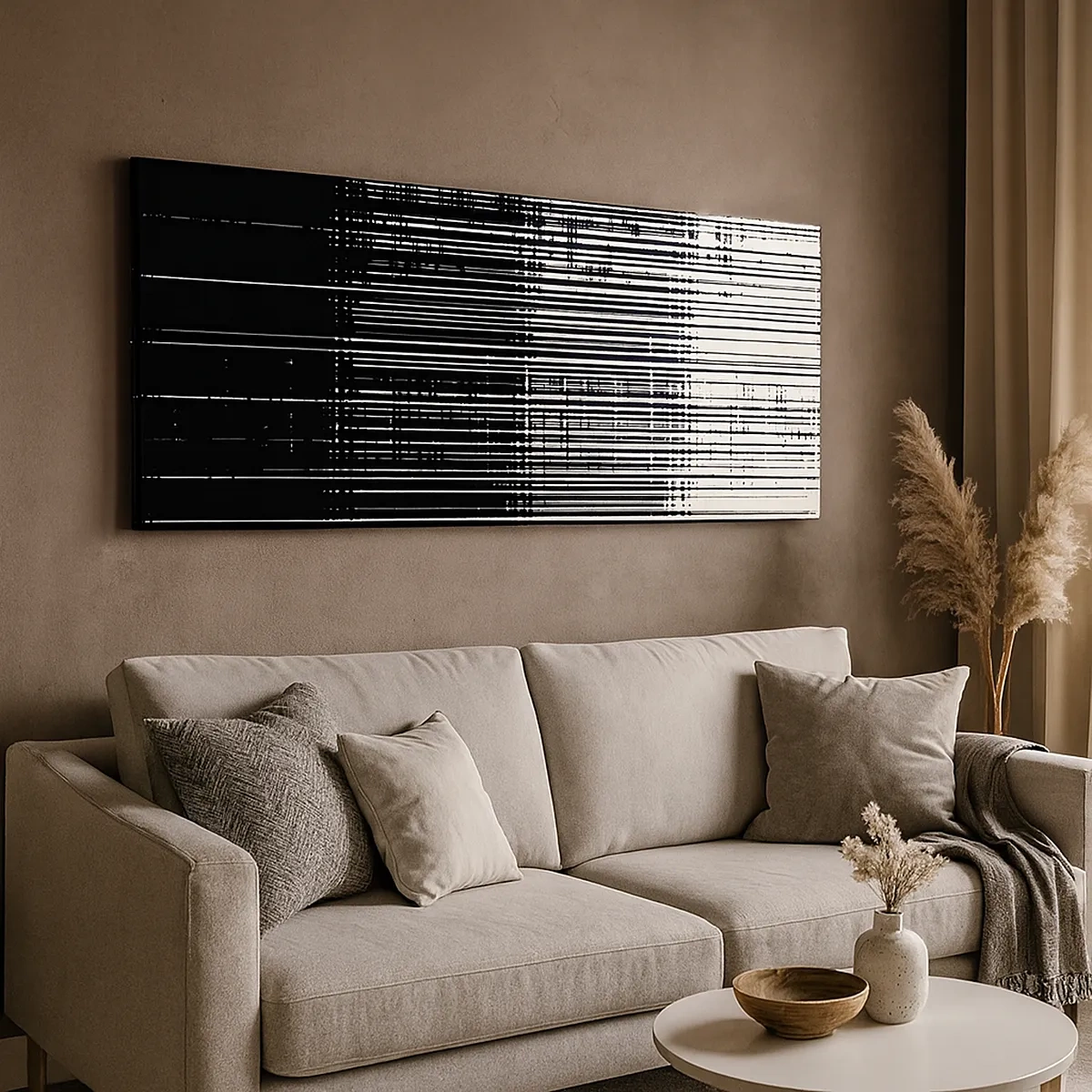 Impression sur toile - Image sur toile - Ondes et vibrations - 30x30 cm