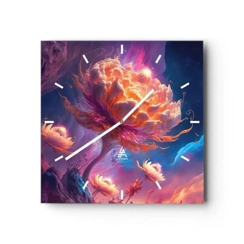 Horloge murale - Pendule murale - Un autre monde - 40x40 cm