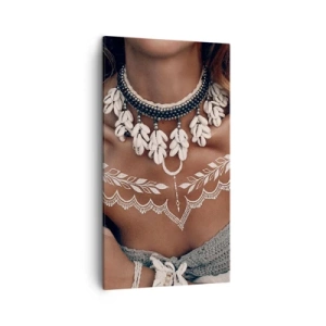 Impression sur toile - Image sur toile - Talismans, rituels de la féminité - 45x80 cm