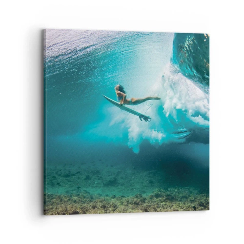 Impression sur toile - Image sur toile - Monde sous marin - 70x70 cm