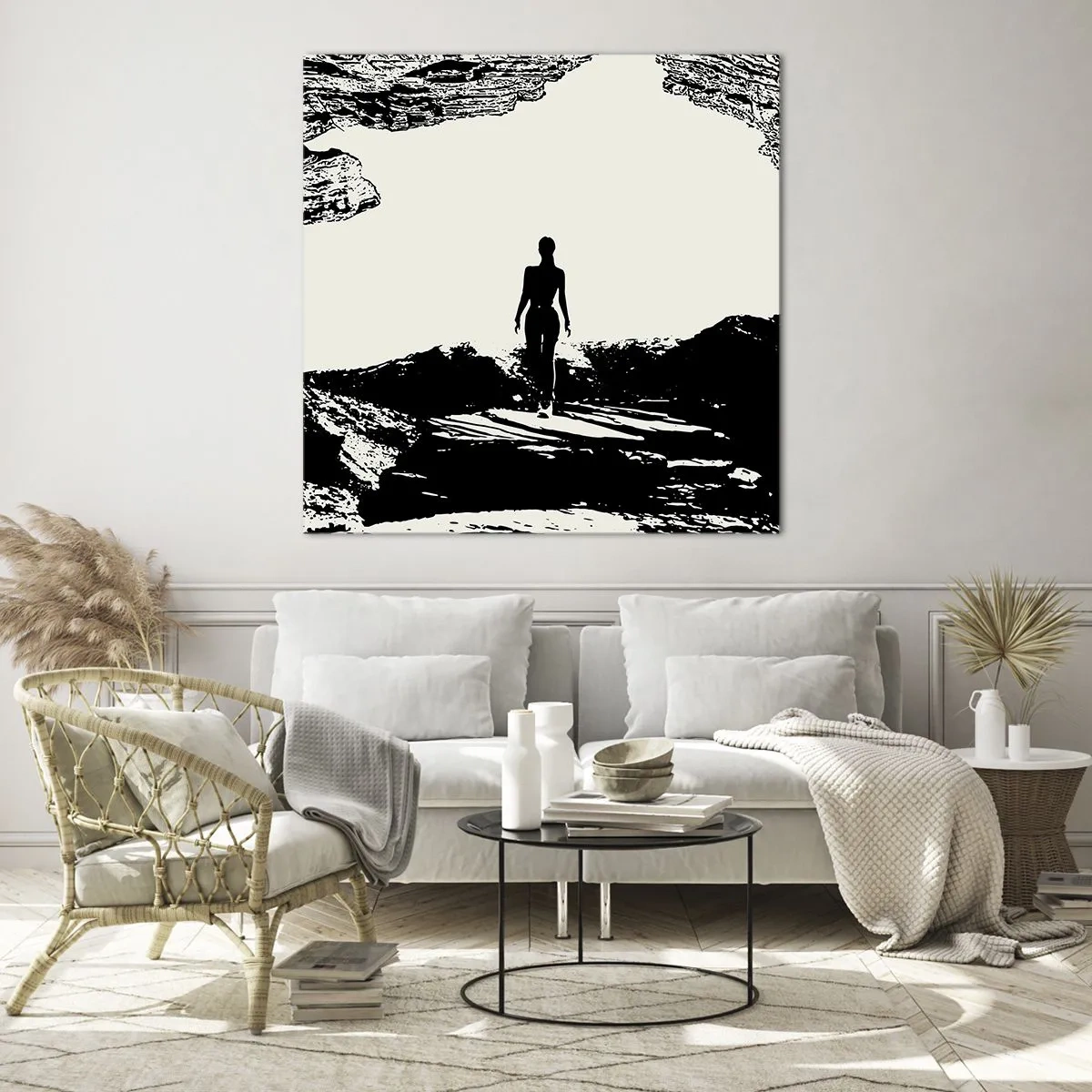 Impression sur verre - Image sur verre - Nouveau look - 30x30 cm