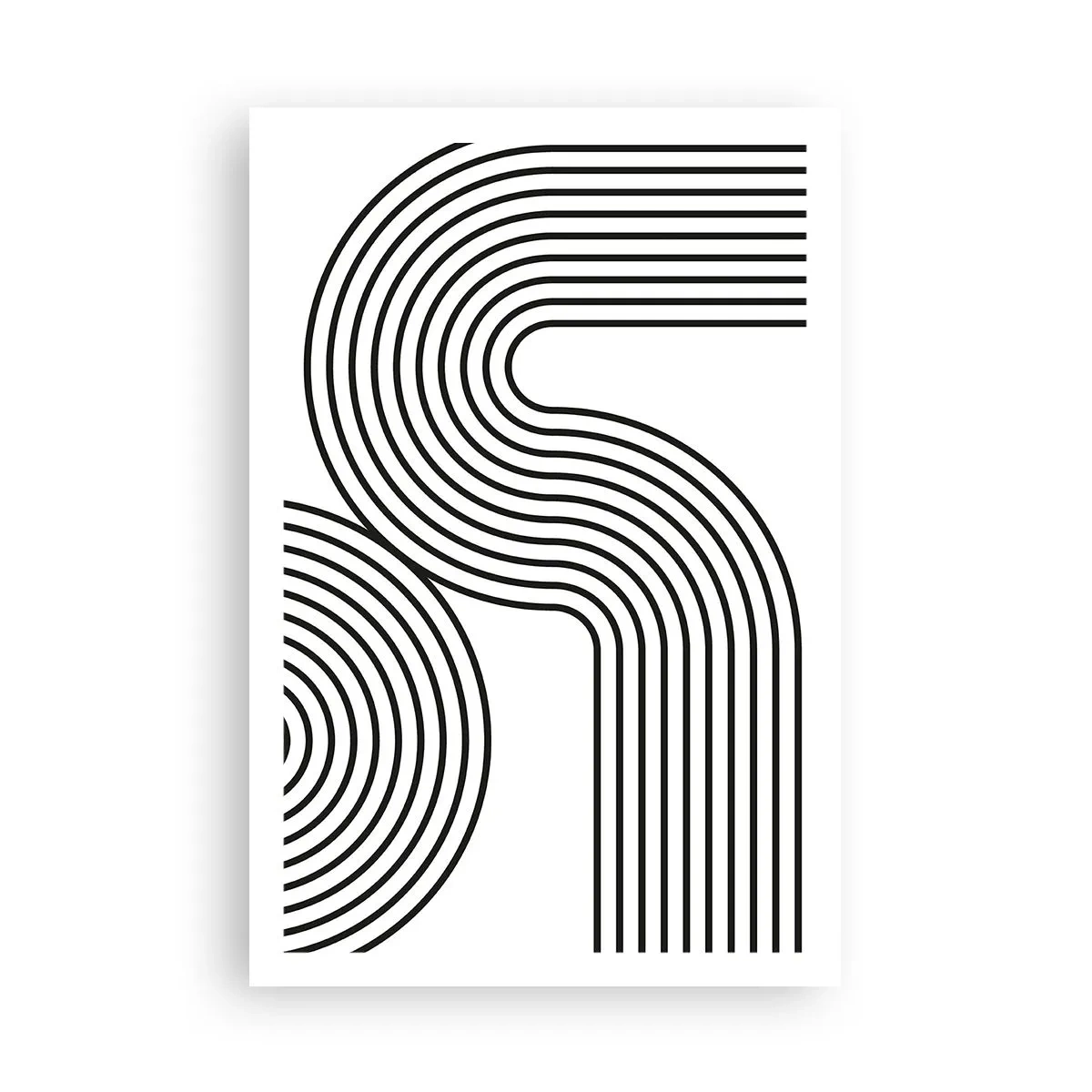 Affiche - Poster - En plein virage - 61x91 cm