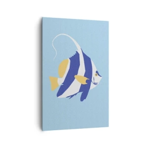 Impression sur toile - Image sur toile - Miss eaux tropicales - 80x120 cm