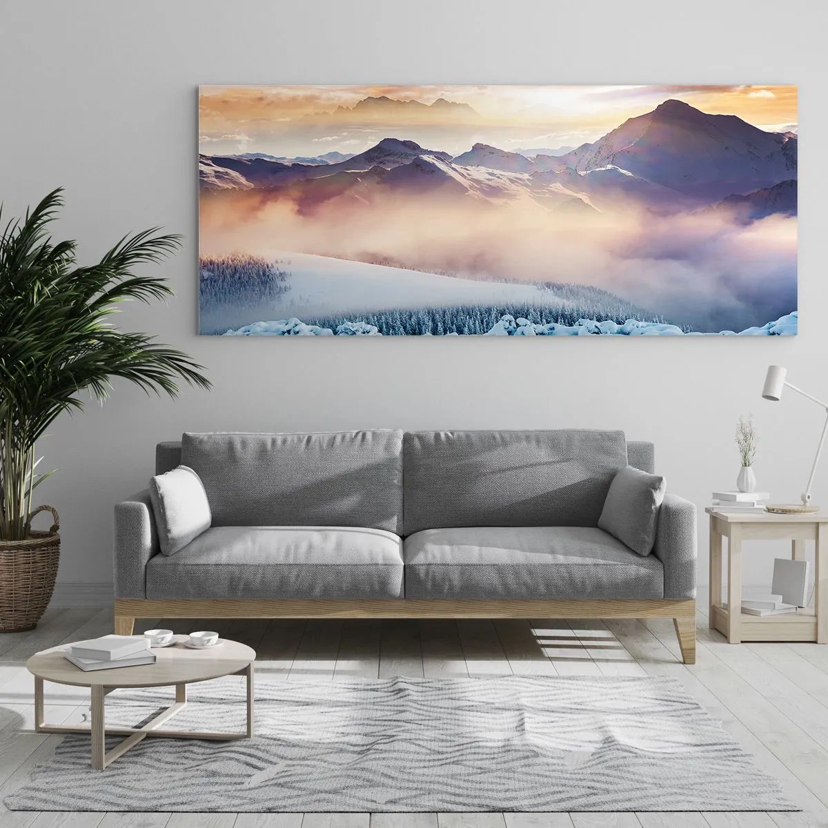 Impression sur verre - Image sur verre - La force et la pureté de la nature - 100x40 cm