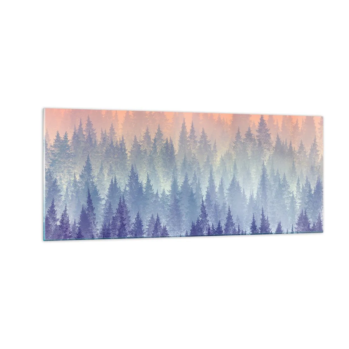 Impression sur verre - Image sur verre - Haut, plus haut, vers le ciel - 100x40 cm