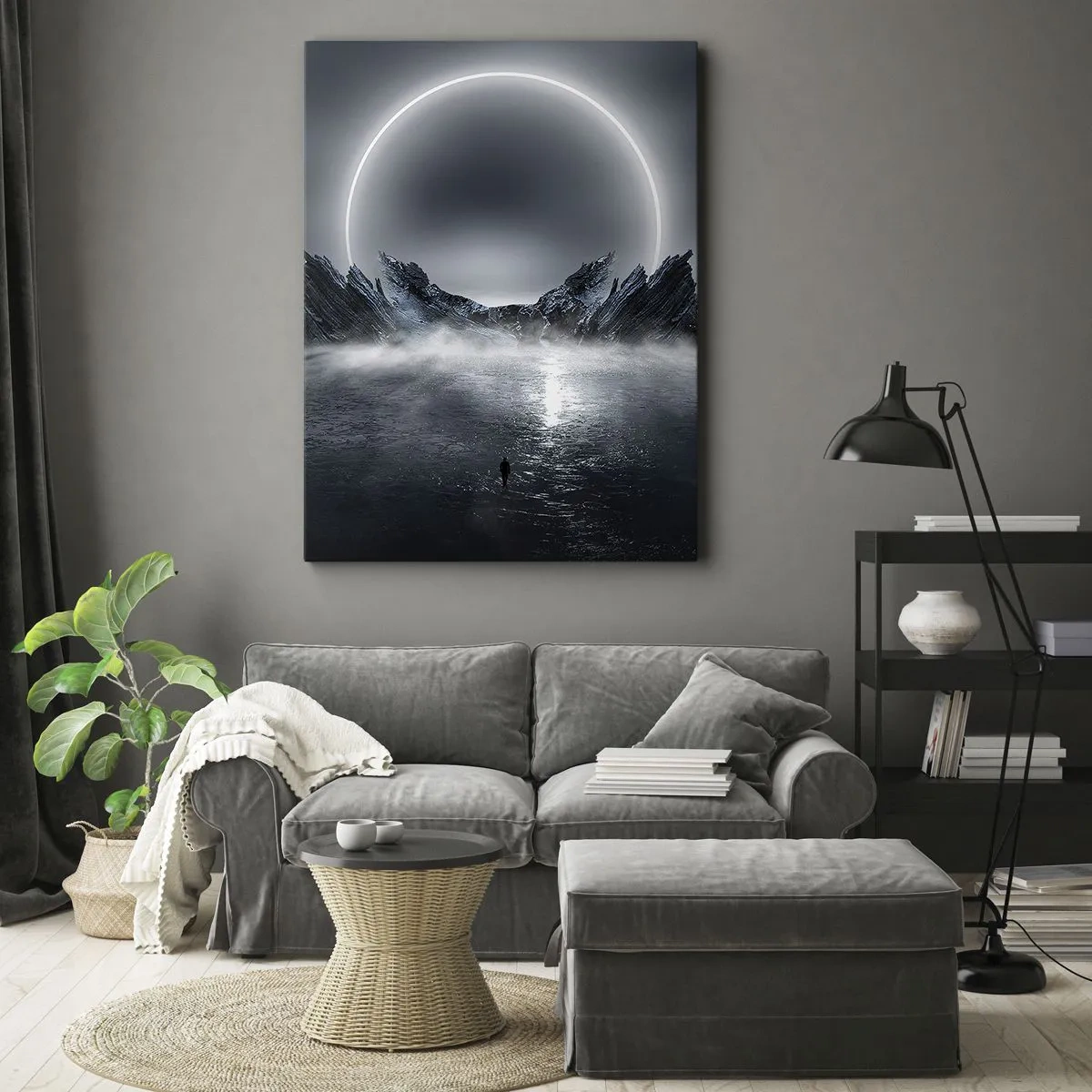 Impression sur toile - Image sur toile - La fin de l'histoire - 65x120 cm