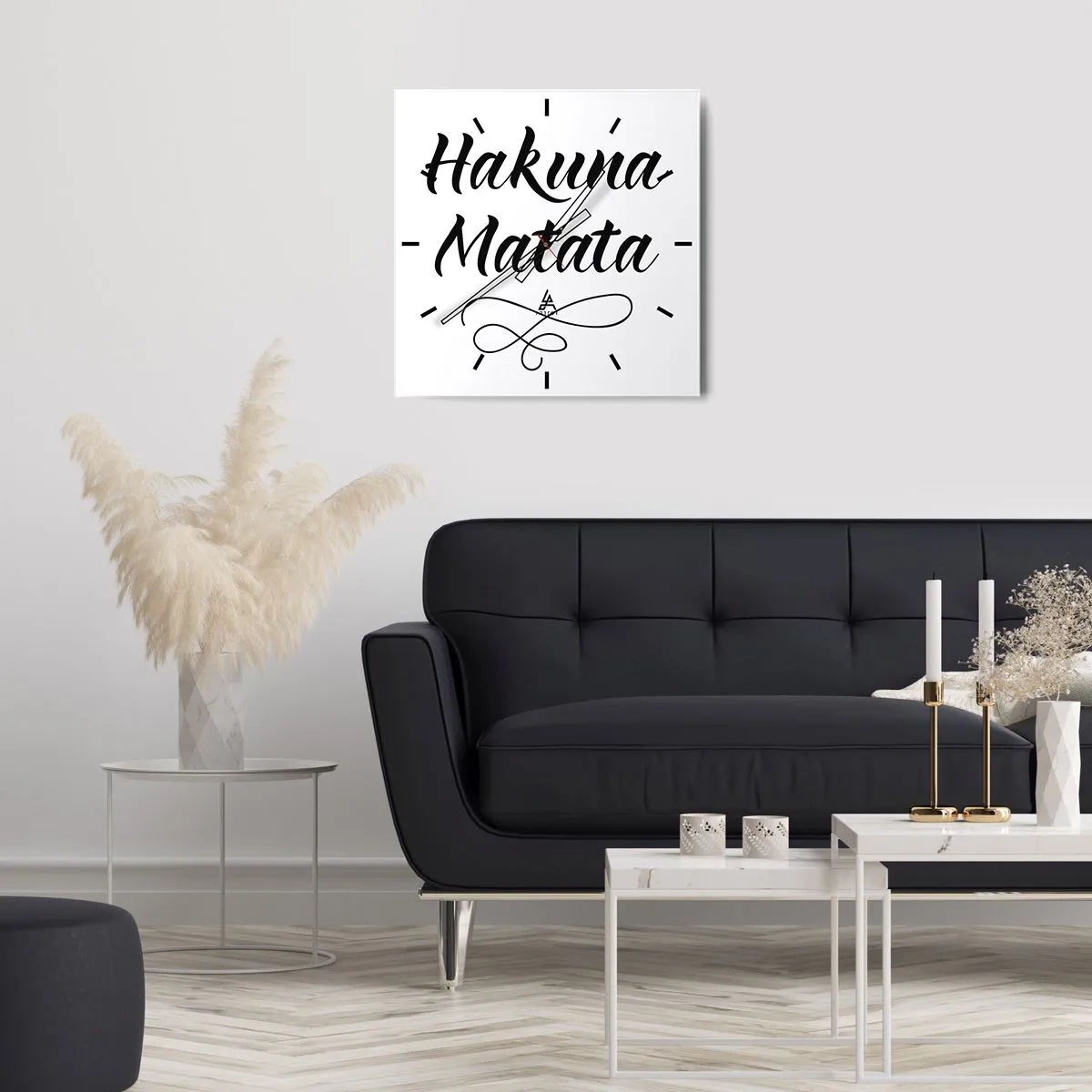 Horloge murale - Pendule murale - Le meilleur conseil - 30x30 cm