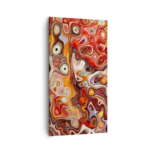 Impression sur toile - Image sur toile - Si les noix fondaient dans du miel - 55x100 cm