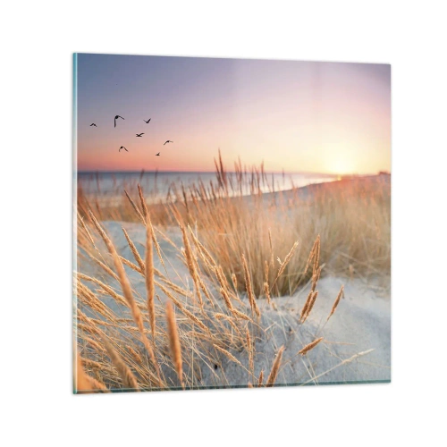 Impression sur verre - Image sur verre - Berceuse baltique - 40x40 cm