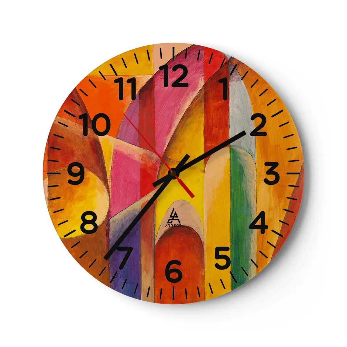 Horloge murale - Pendule murale - Cathédrale du soleil - 30x30 cm