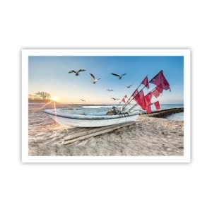 Affiche - Poster - Repos mérité - 91x61 cm