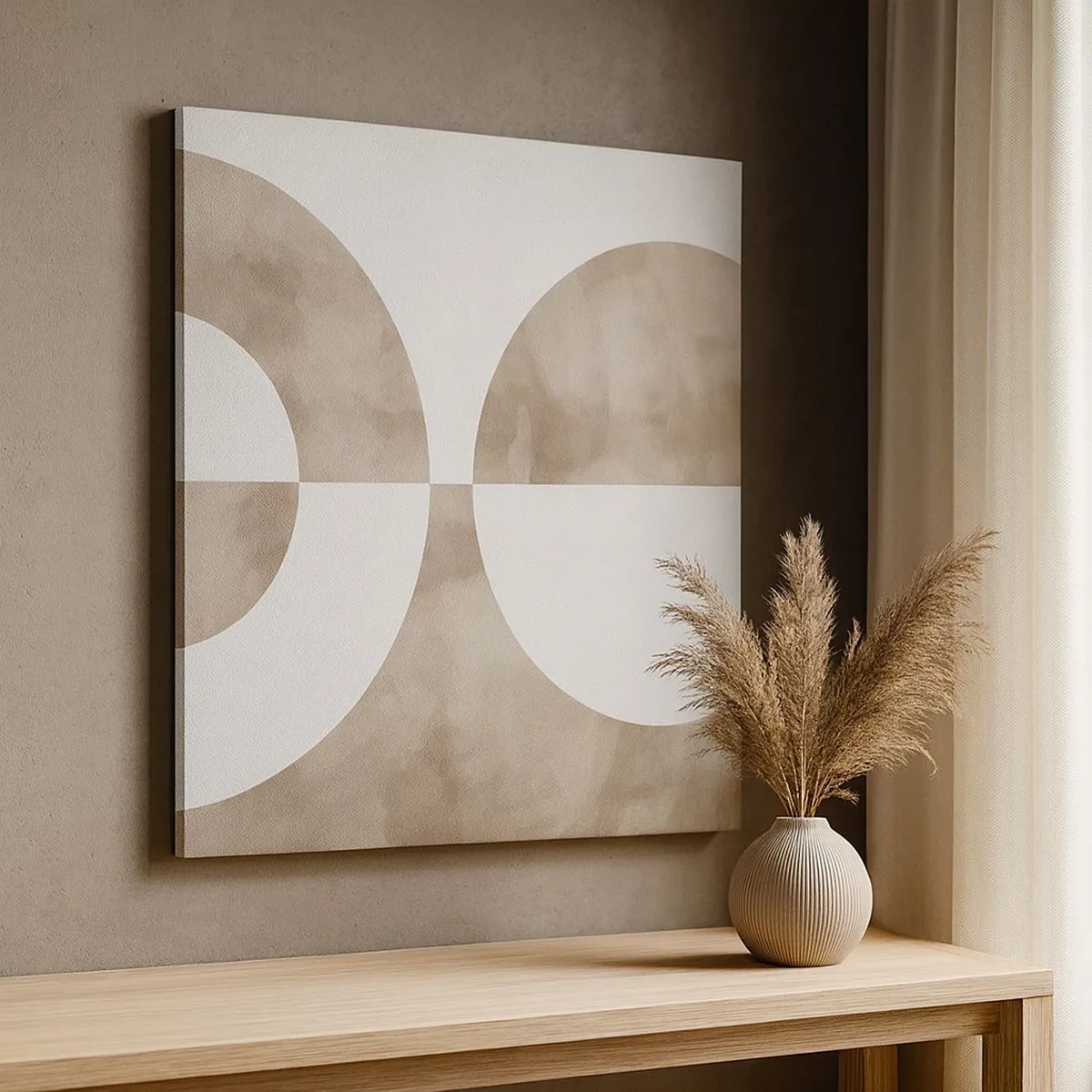 Impression sur toile - Image sur toile - Similitudes et différences - 30x30 cm