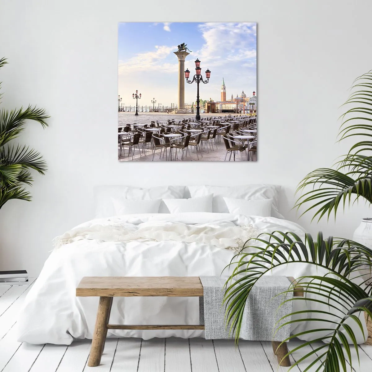Impression sur toile - Image sur toile - Nous vous invitons, tout est prêt - 50x50 cm