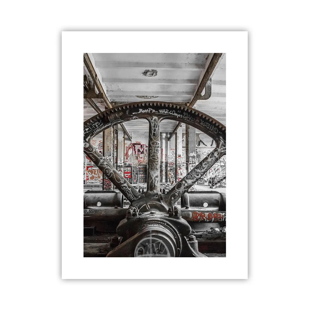 Affiche - Poster - Vie secrète d'une usine - 30x40 cm