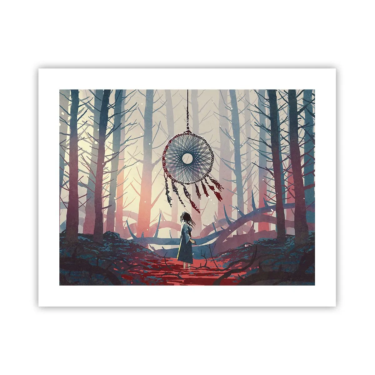 Affiche - Poster - Rituel secret du bonheur - 50x40 cm