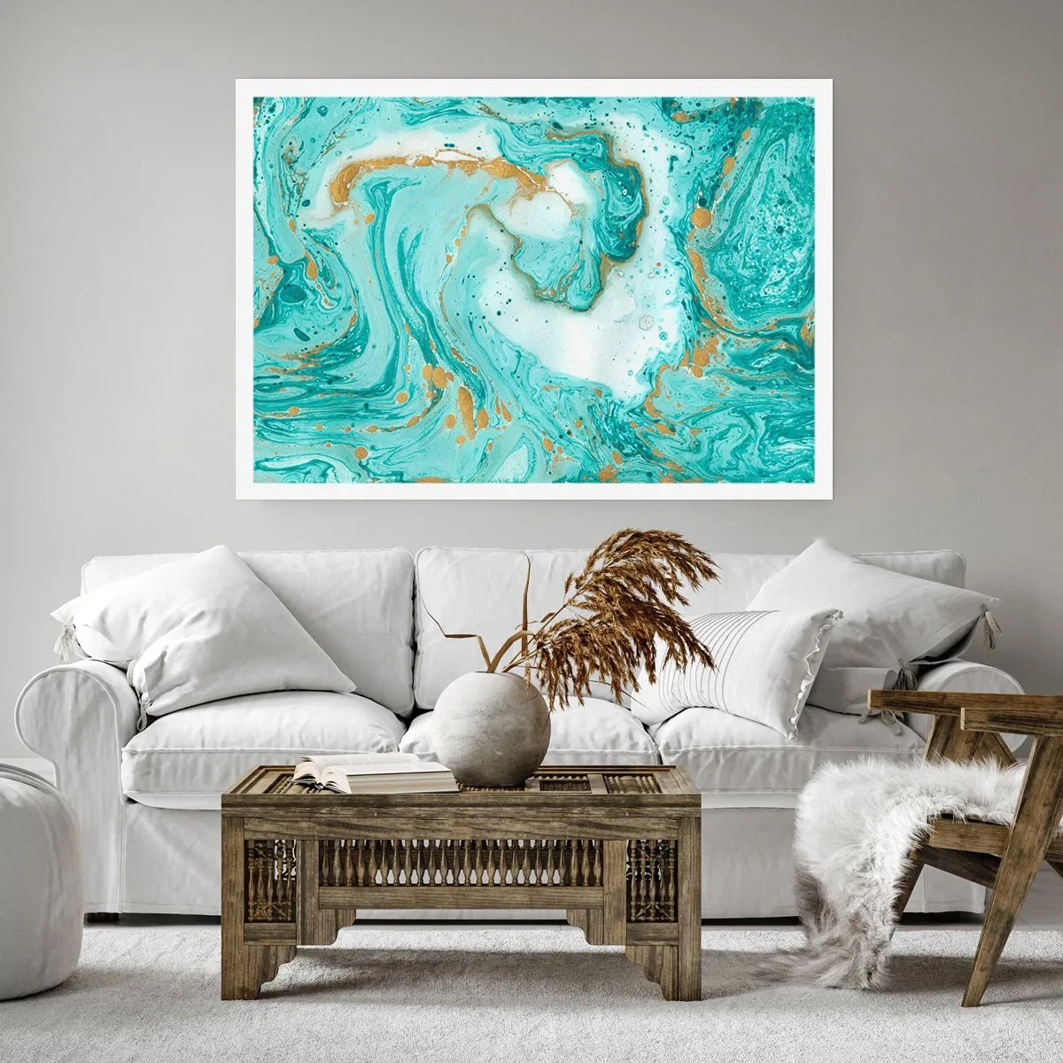 Affiche - Poster - Sous la grande vague de l'ère Edo - 70x50 cm