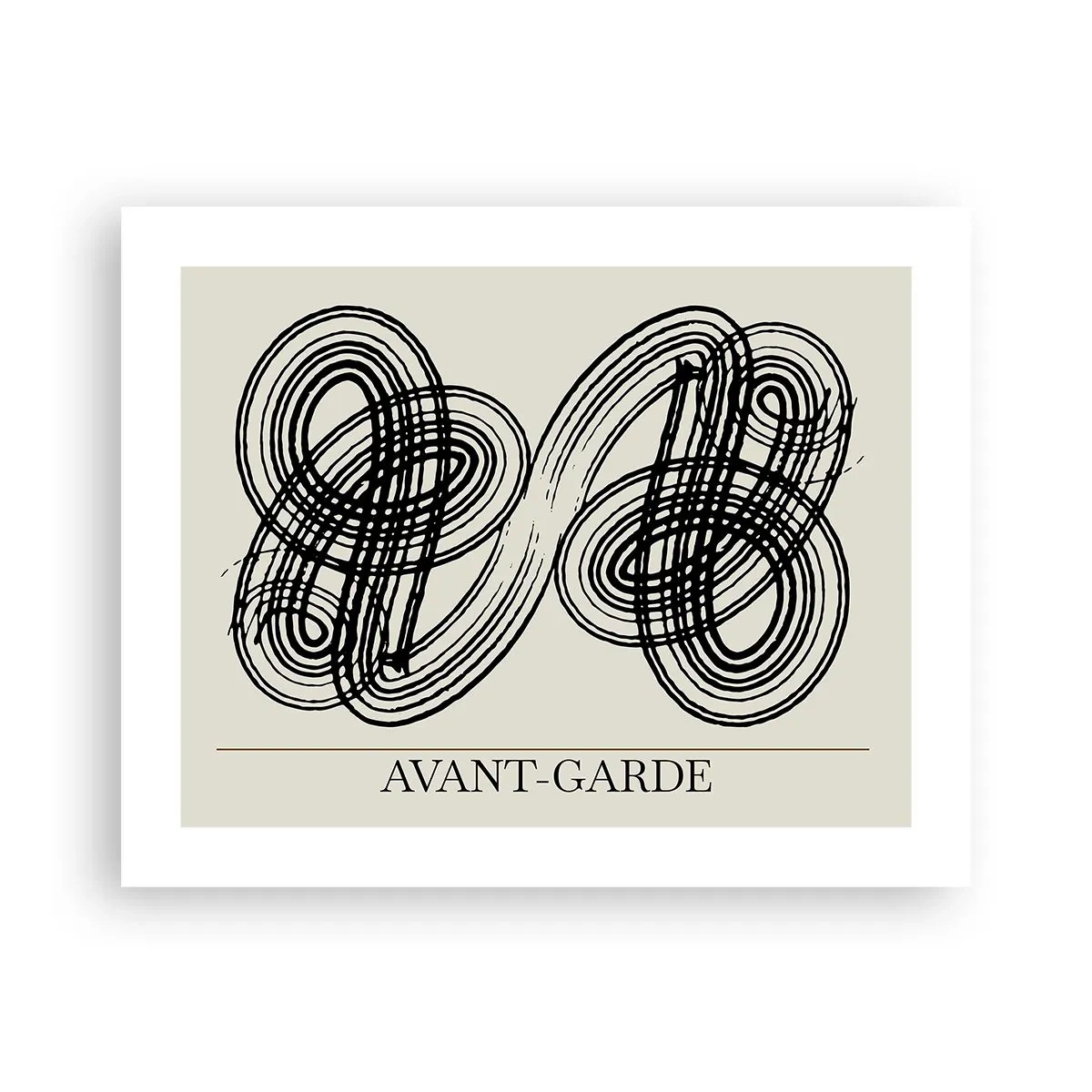 Affiche - Poster - C'est venu spontanément - 50x40 cm