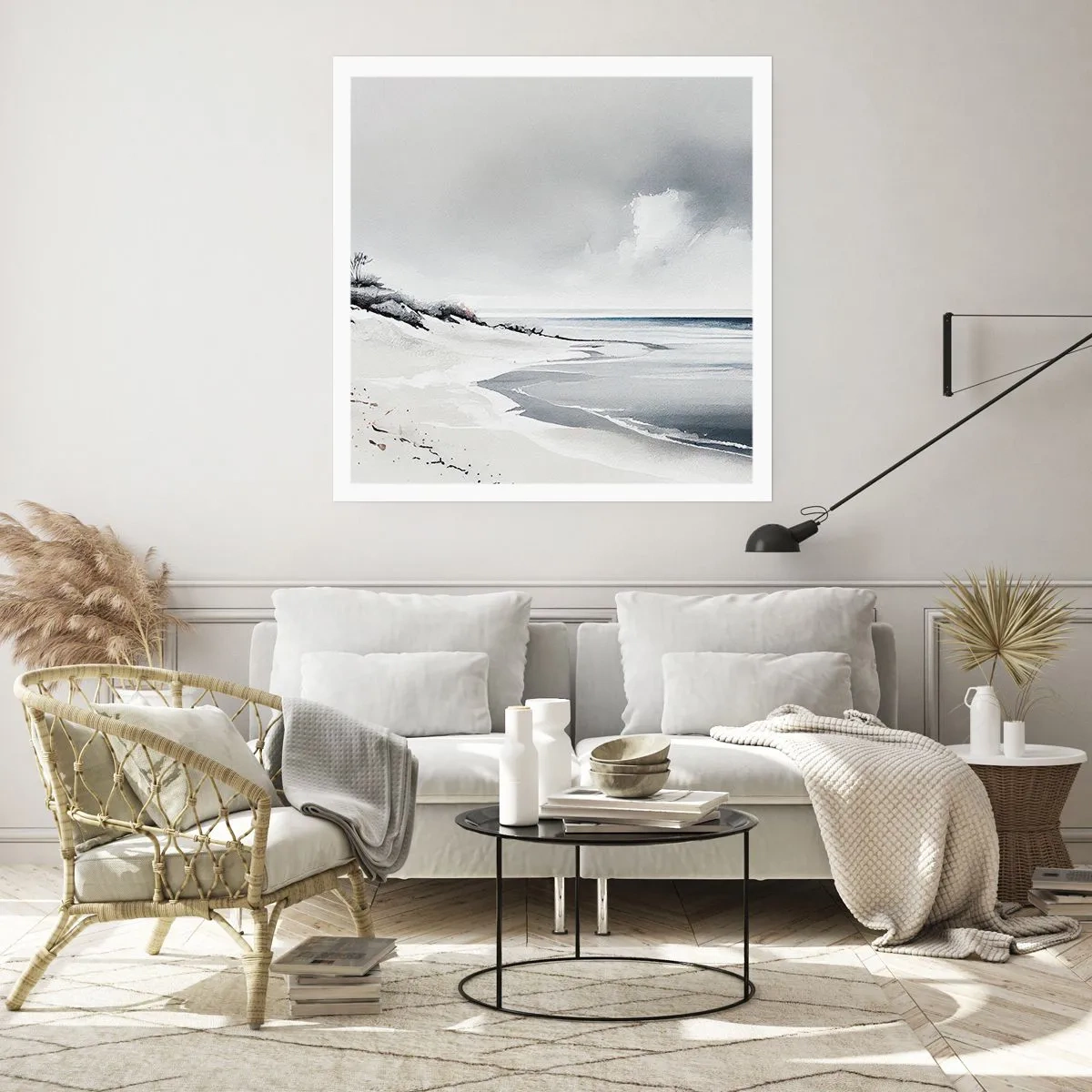 Affiche - Poster - Ensemble depuis toujours - 60x60 cm