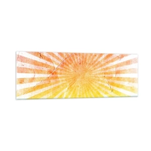 Impression sur verre - Image sur verre - Levant et couchant - 90x30 cm