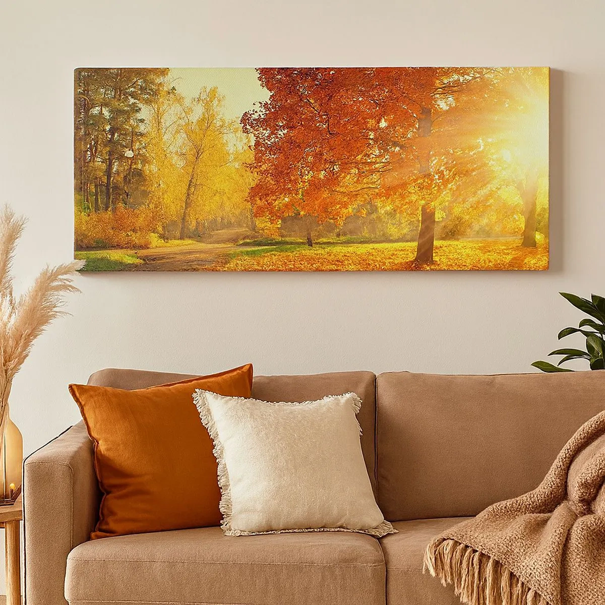 Impression sur toile - Image sur toile - Le roux est beau - 100x40 cm