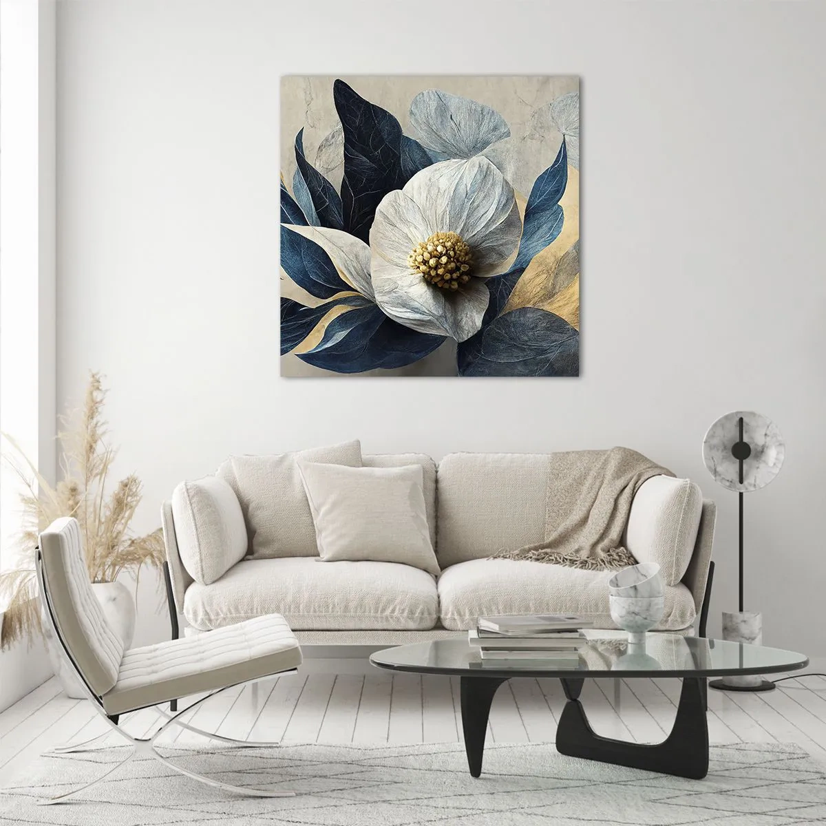 Impression sur verre - Image sur verre - Il a un coeur d'or - 30x30 cm