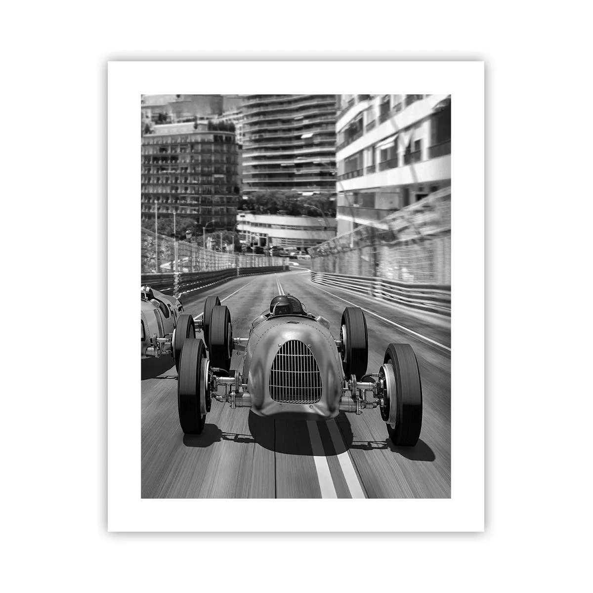 Affiche - Poster - Il y a longtemps à Monté Carlo - 40x50 cm