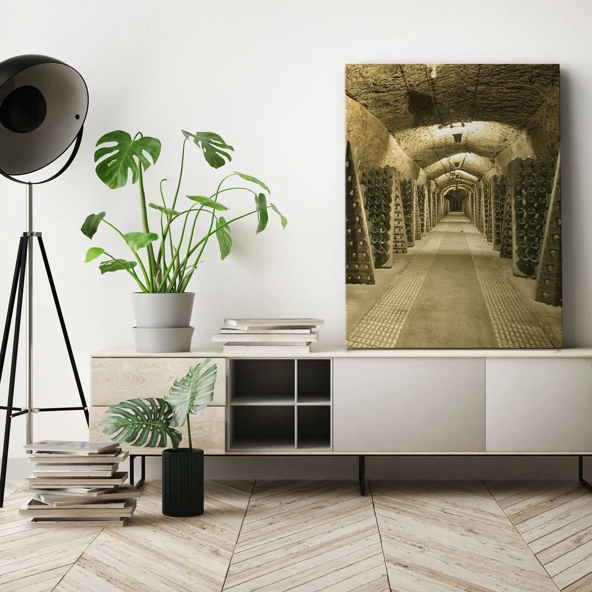 Impression sur toile - Image sur toile - L'éveil du goût - 45x80 cm