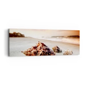 Impression sur toile - Image sur toile - Les parias des vagues - 90x30 cm