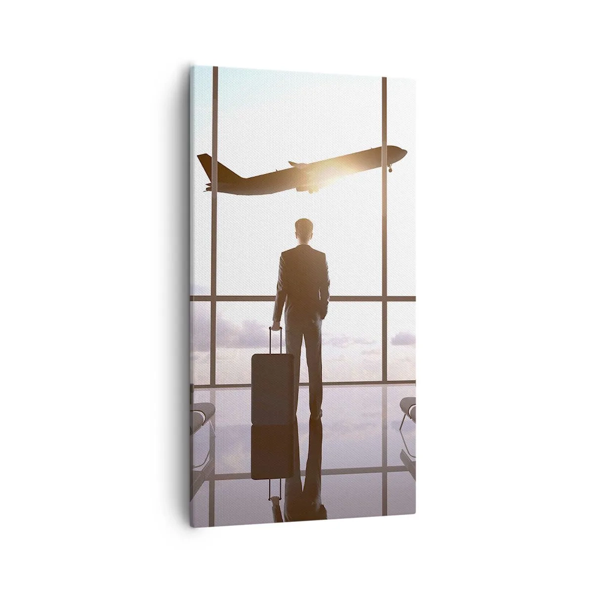 Impression sur toile - Image sur toile - Vous avez le temps, ralentissez - 55x100 cm