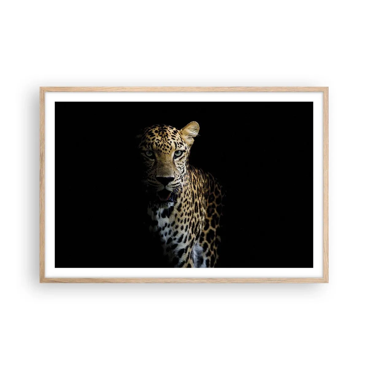 Affiche dans un chêne clair - Poster - Beauté sombre - 91x61 cm