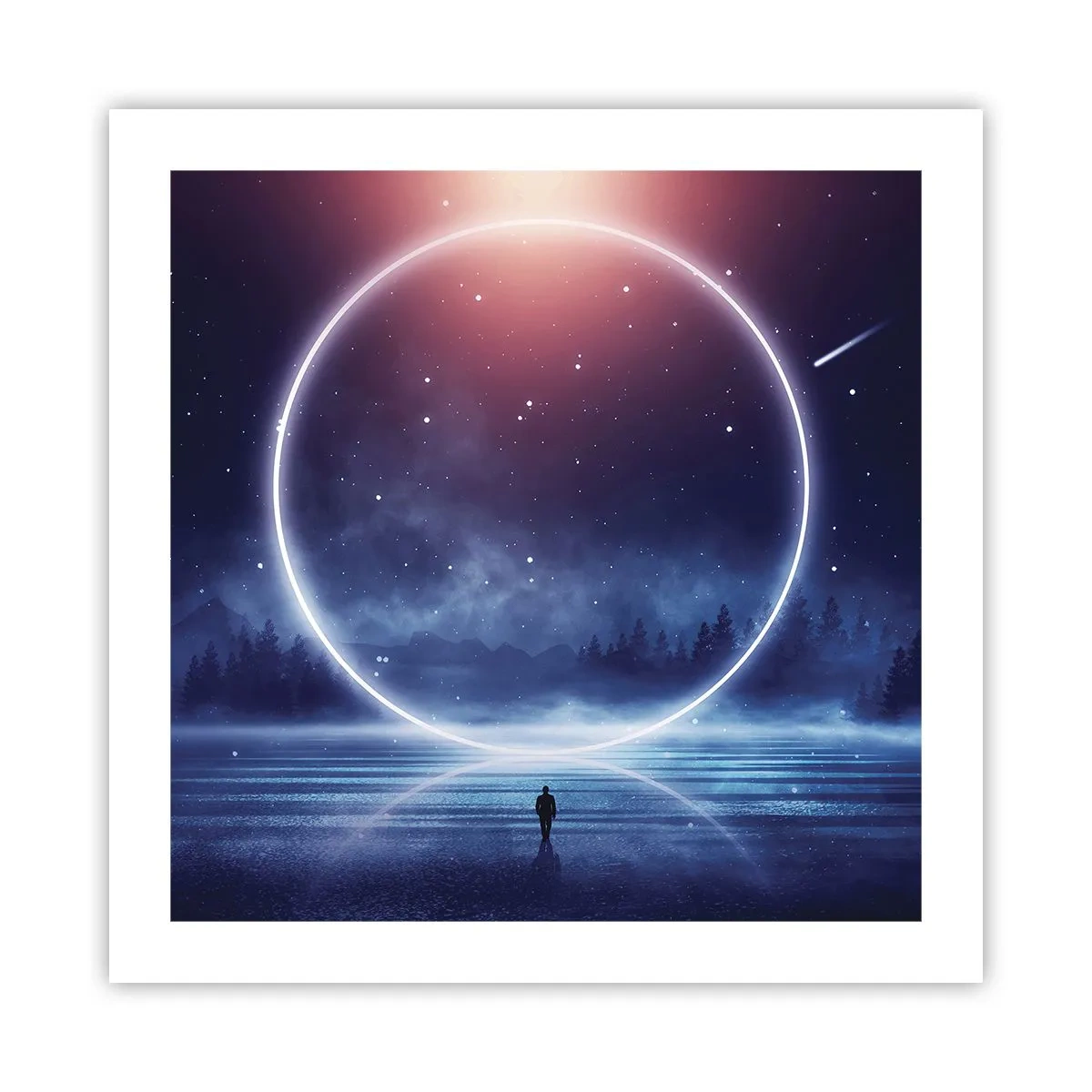 Affiche - Poster - Ils sont déjà là... - 50x50 cm