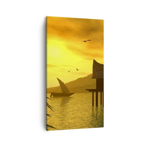 Impression sur toile - Image sur toile - La paix tant désirée - 45x80 cm